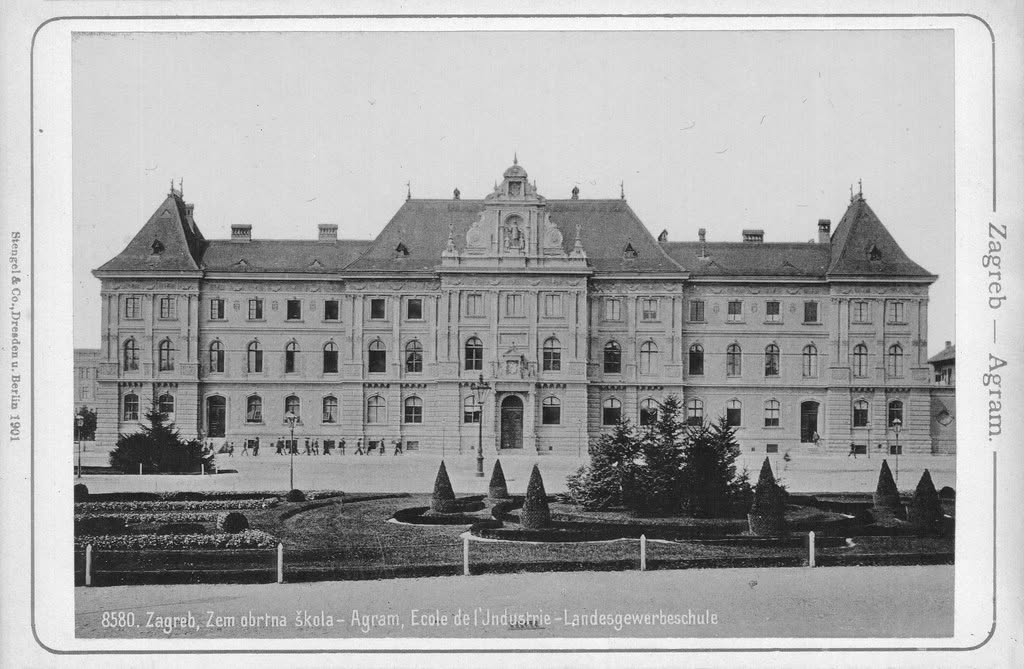 Sveučilišni trg 1901. godine